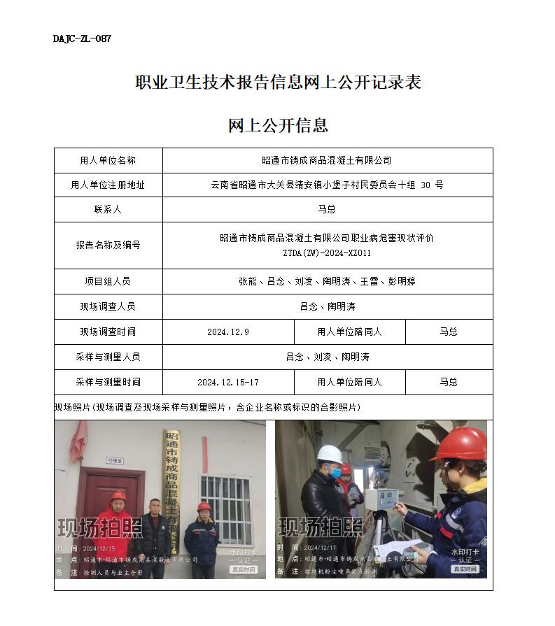 XZ011--鑄成-職業(yè)病危害現狀評價網上公開信息_01.jpg
